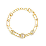 Pave Mariner Bracelet