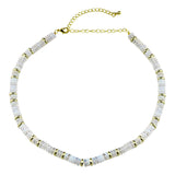 Clear Opal Pukka Necklace