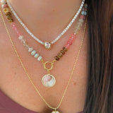 Center Stone Spacer Charm