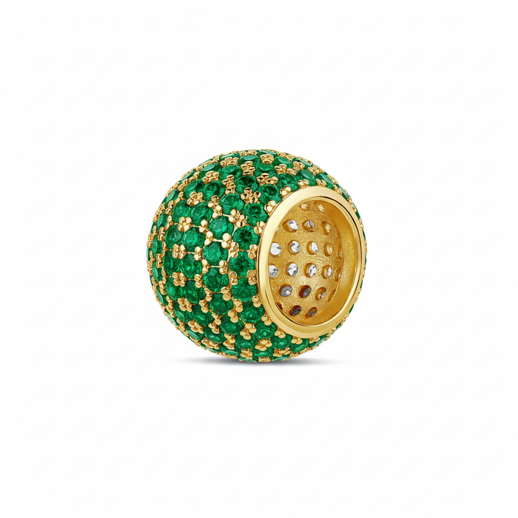 Full Pave Spacer Charm
