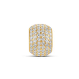 Full Pave Spacer Charm
