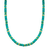 Turquoise  Pukka Necklace