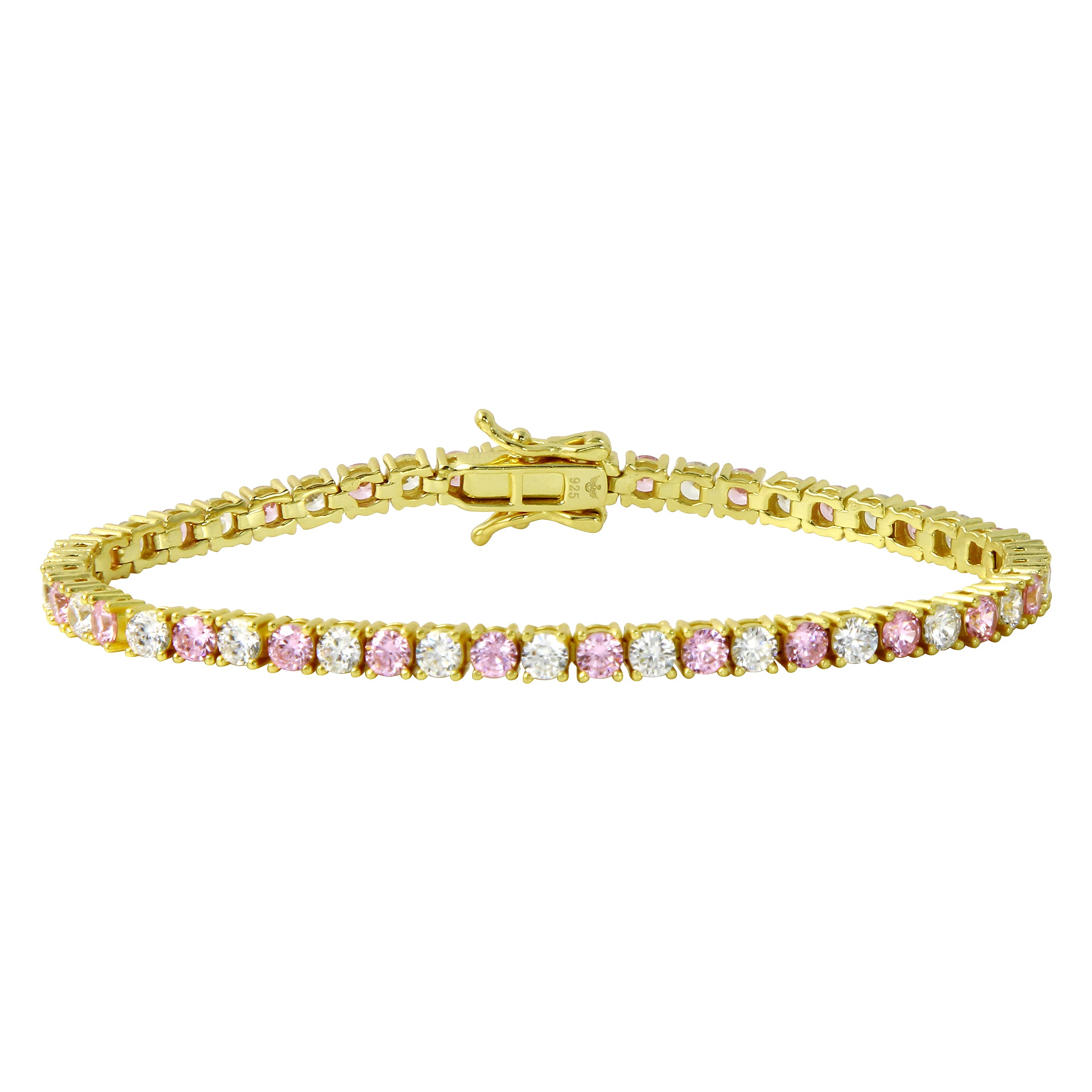 Pink Diamond Tennis Bracelet – JTG Jewelry