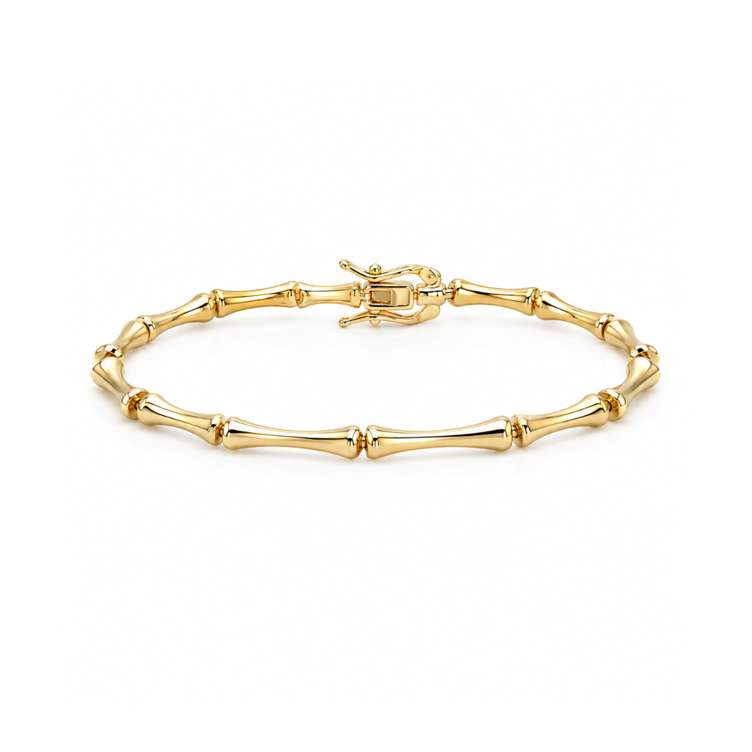 アクセサリー OLD  bamboo Bracelet gold y2k Golden Bamboo Bracelet – JTG Jewelry