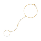 Baguette Hand Chain