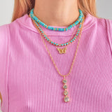 Turquoise  Pukka Necklace