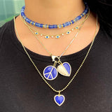 Navy Pukka Necklace