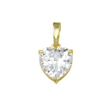 Diamond Heart Charm