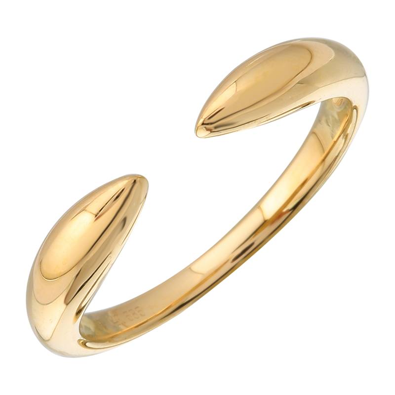Open Gold Claw Ring