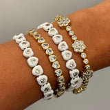 Candy Heart Stretchy Bracelet