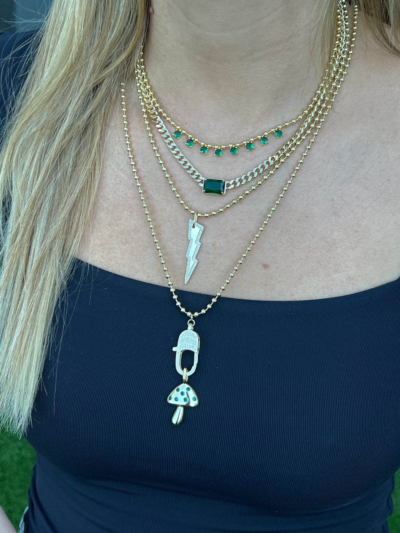 The Emerald Cuban Chain Necklace
