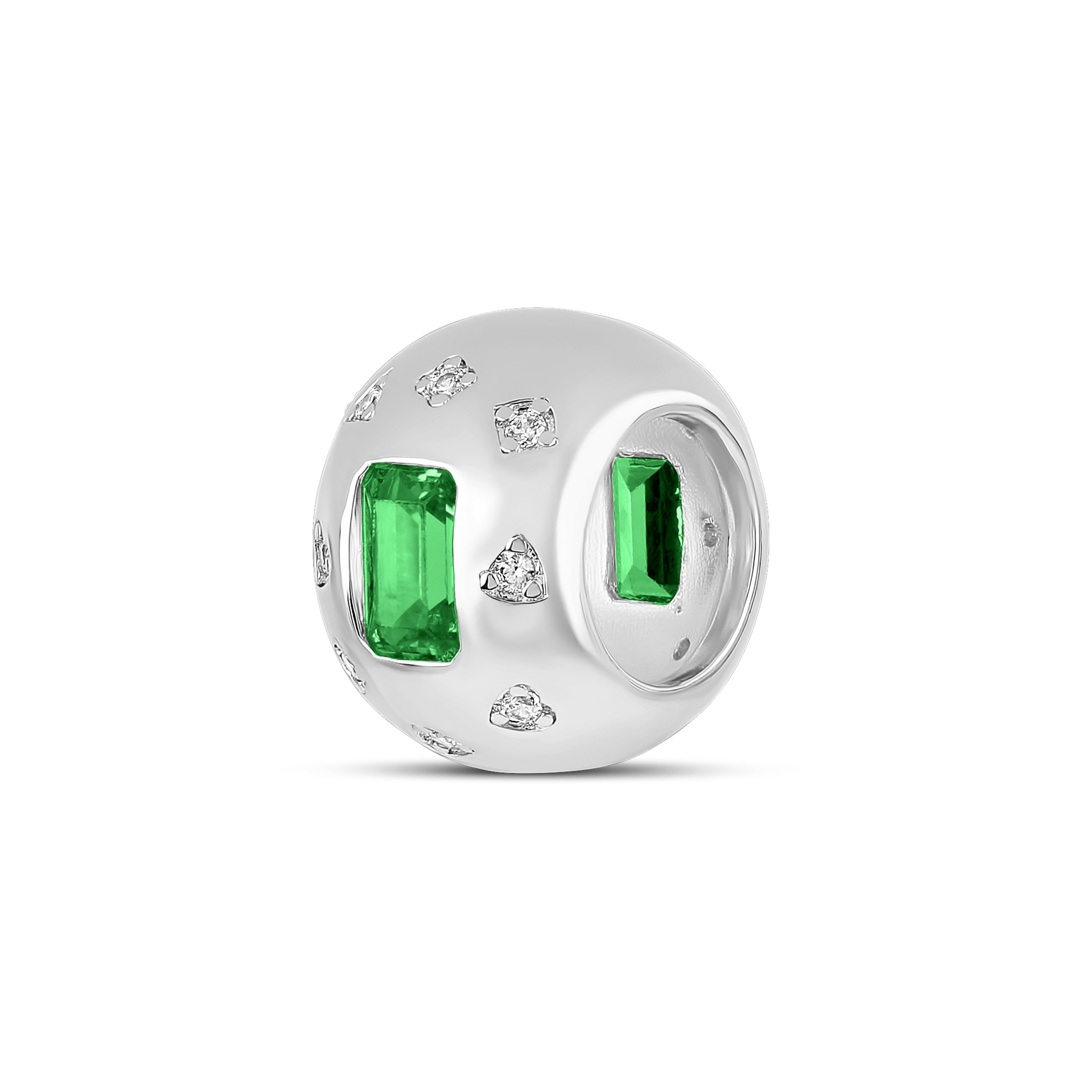 Center Stone Spacer Charm