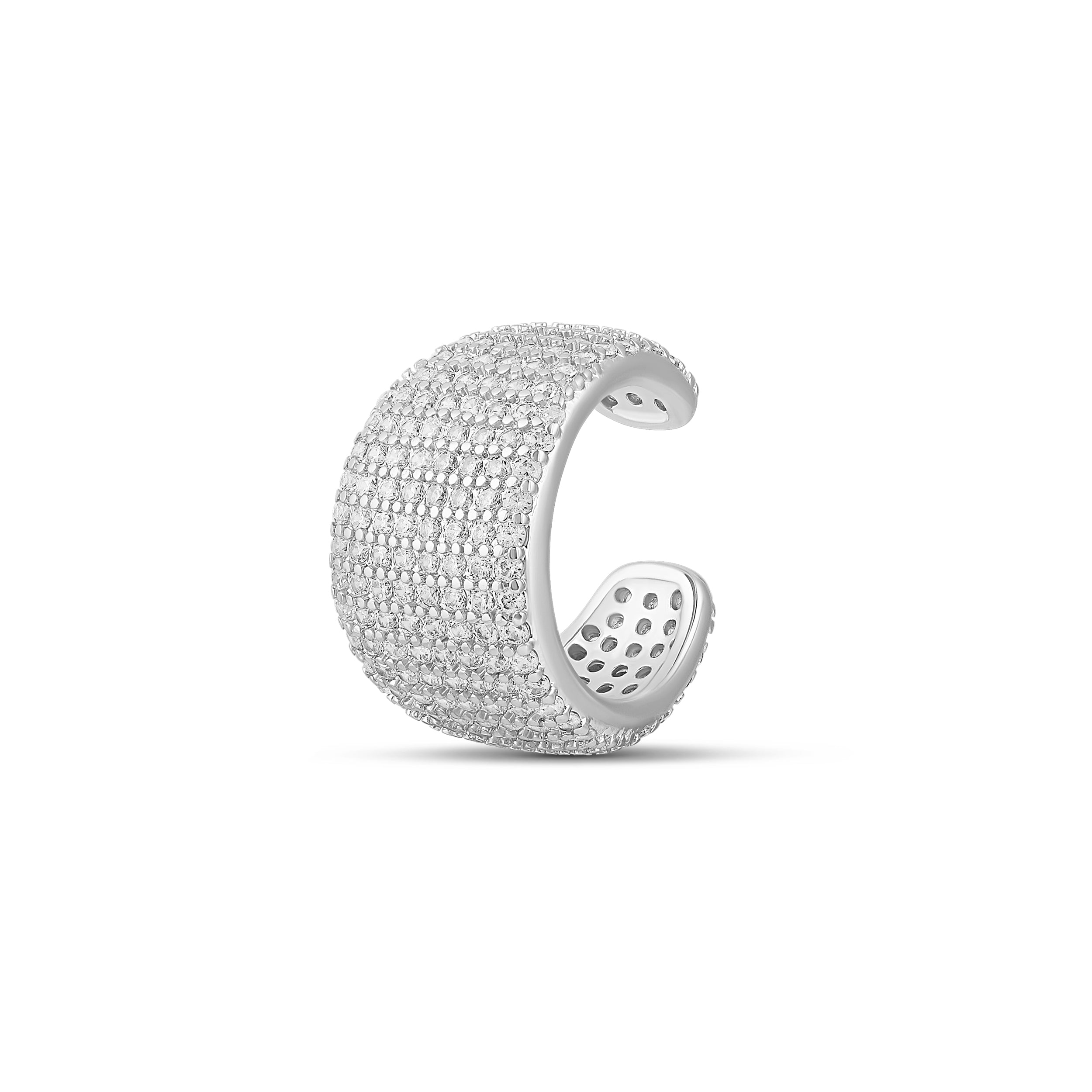 Thick Pave Cuff