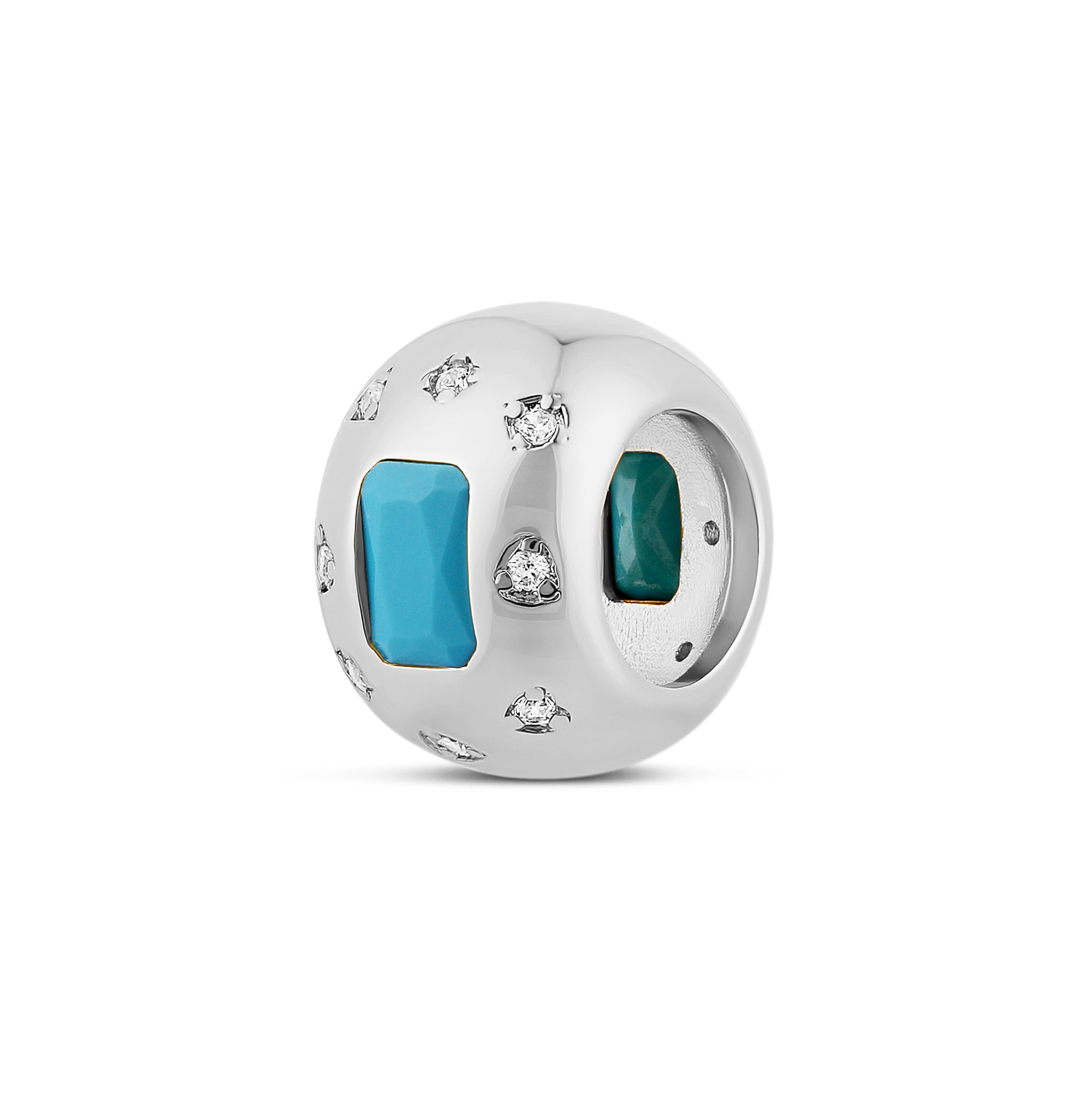 Center Stone Spacer Charm