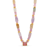 Candy Pinky Crush Stone Necklace