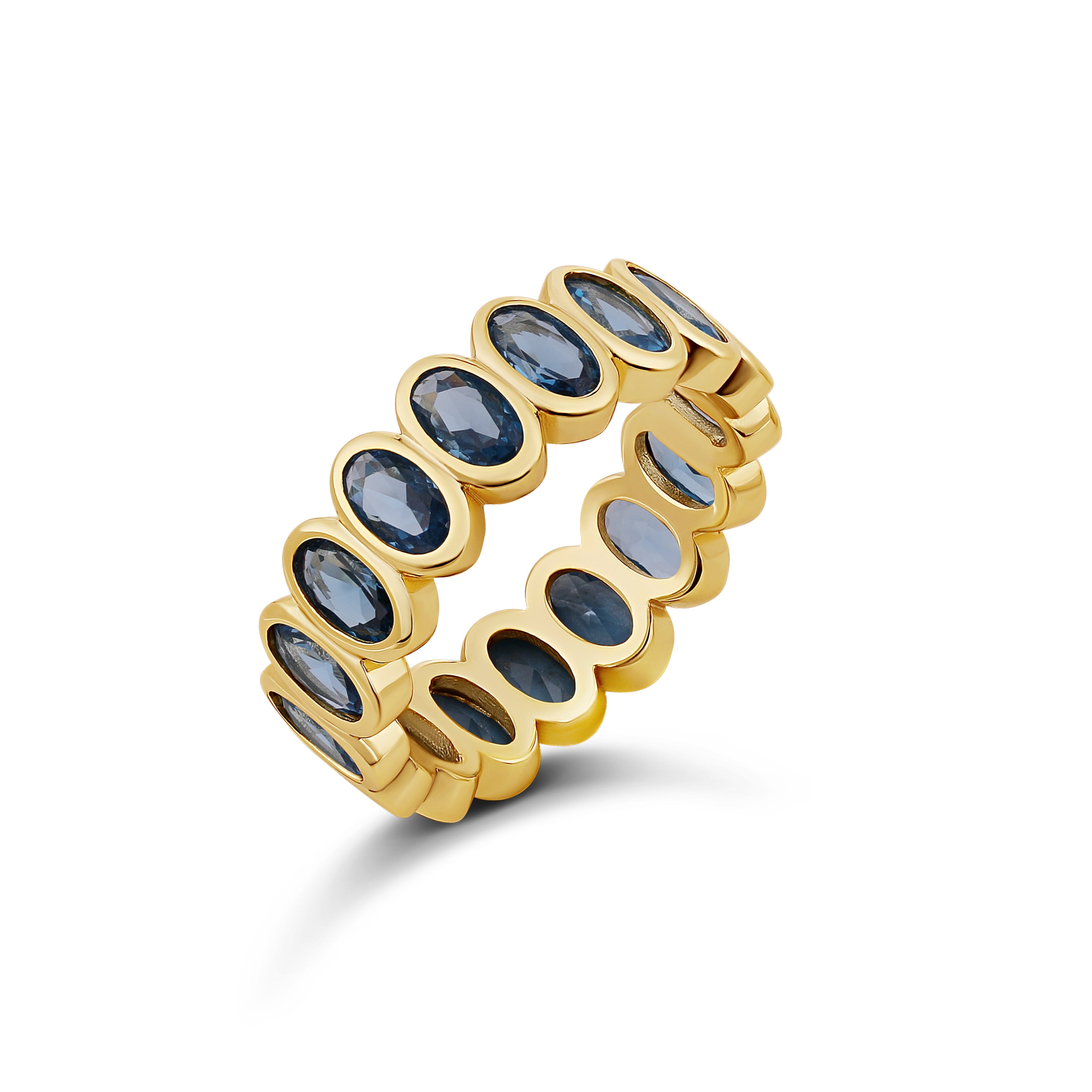 Bezel Oval Shape Band