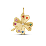 Rainbow Lucky Clover Charn