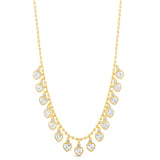 Multi Heart Ball Chain Necklace