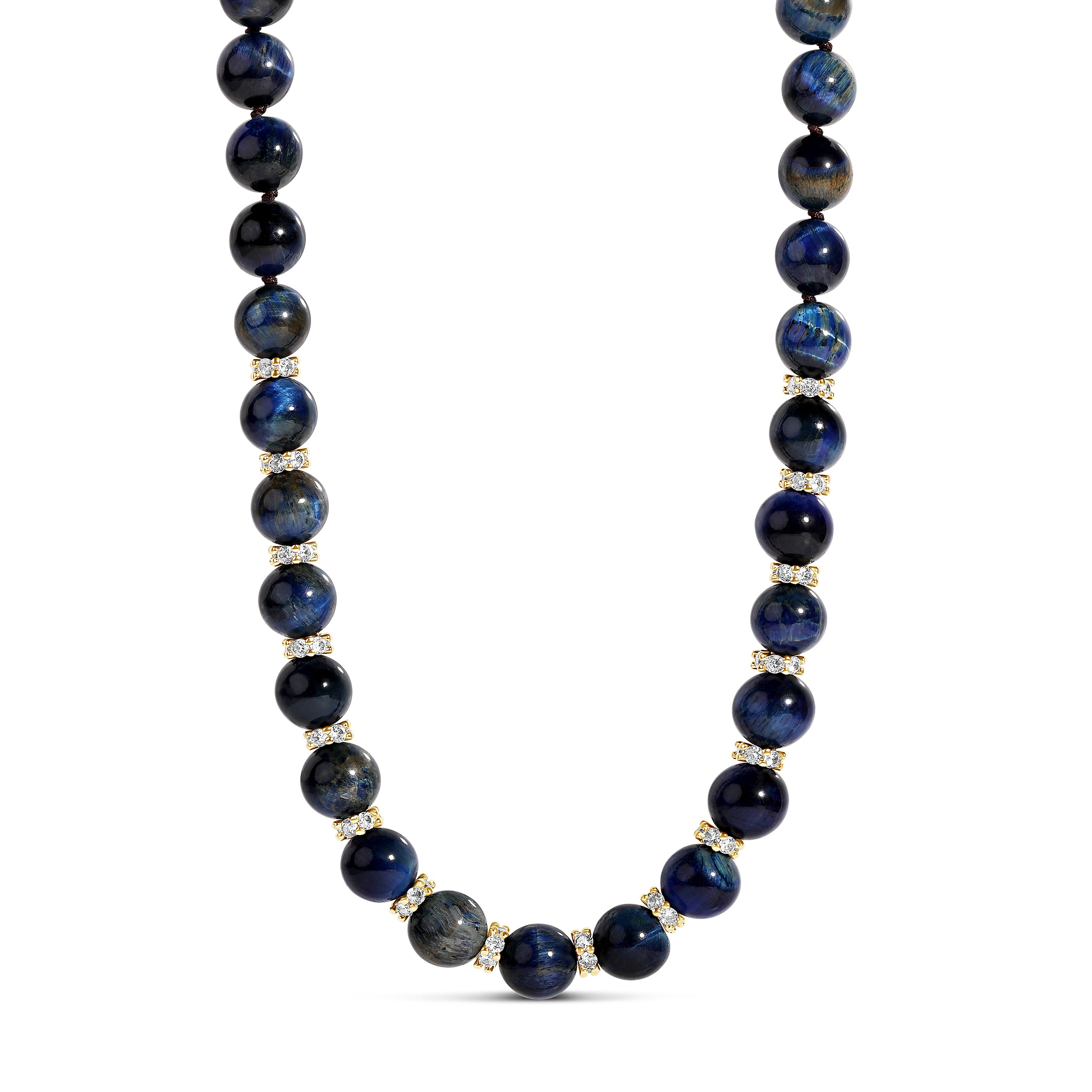 The Tiger Eye Luxe Bead Necklace