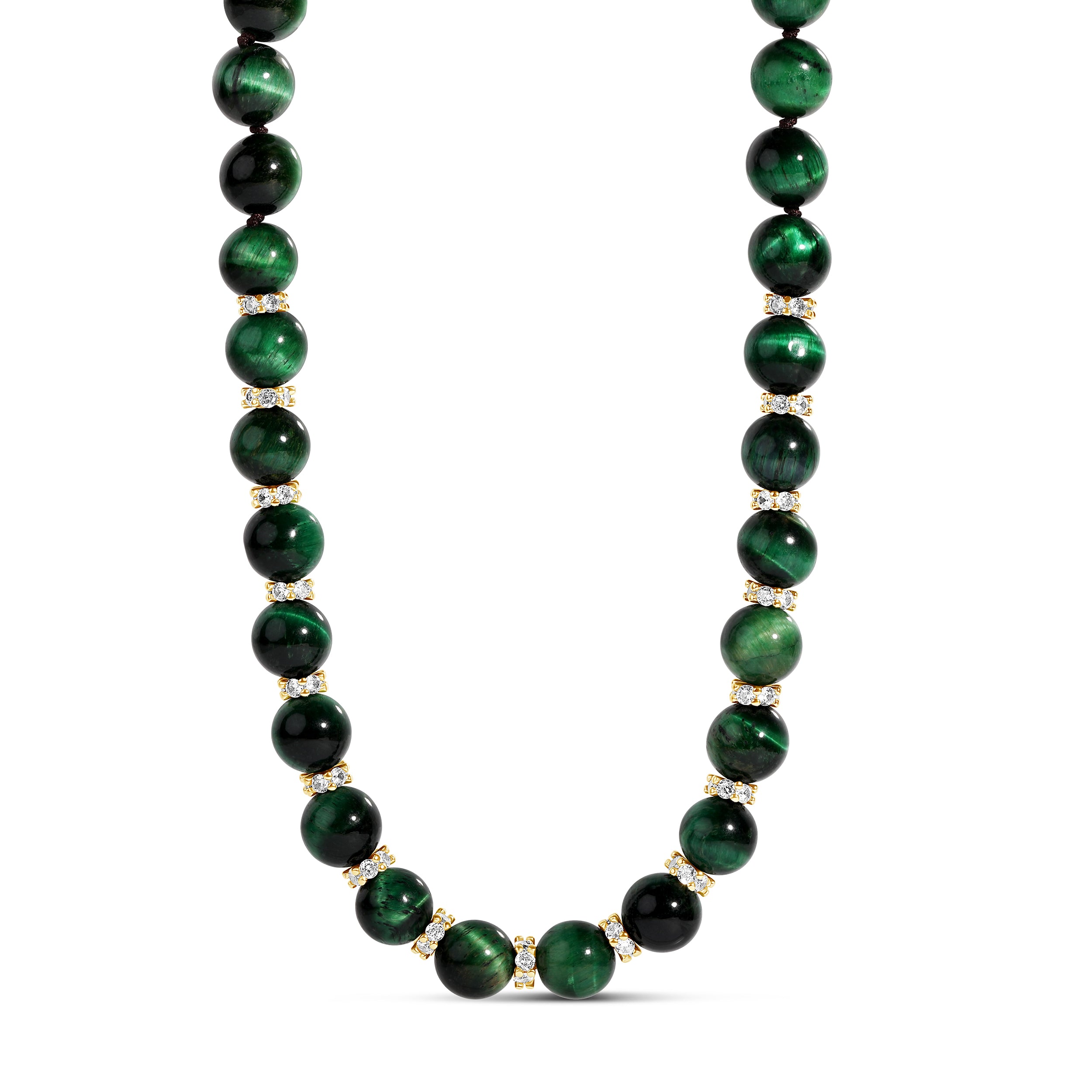 The Tiger Eye Luxe Bead Necklace