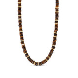 Tiger Eye Pukka Necklace