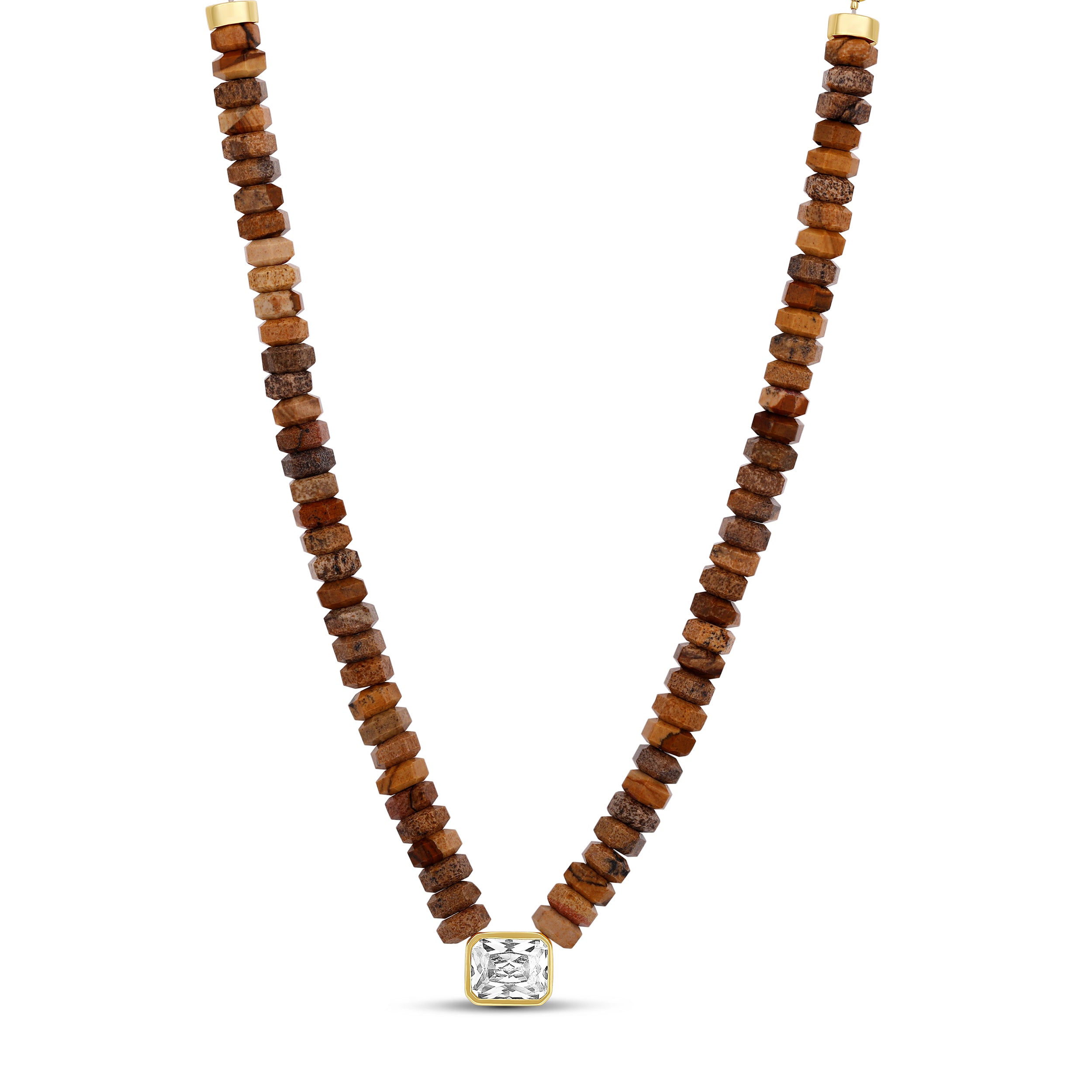 Emerald in Every Tone Necklace