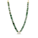 Emerald in Every Tone Necklace