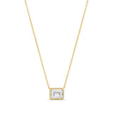 Signature Bezel Shape Necklace