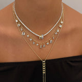 Charm Cascade Necklace