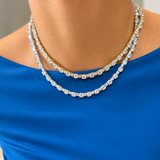 Diamond Rhythm Tennis Necklace