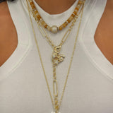 Honey On The Rocks Necklace
