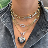 Bold Clasp Cuban Chain