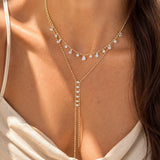 Moonfall Briolette Necklace
