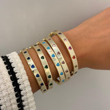 Heartburst Color Bangle