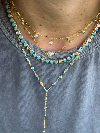 Multi Opal Necklace
