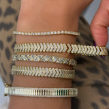 Full Pave Arrow Stretchy Bracelet