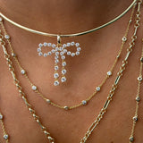 Diamond Bow Drop Charm