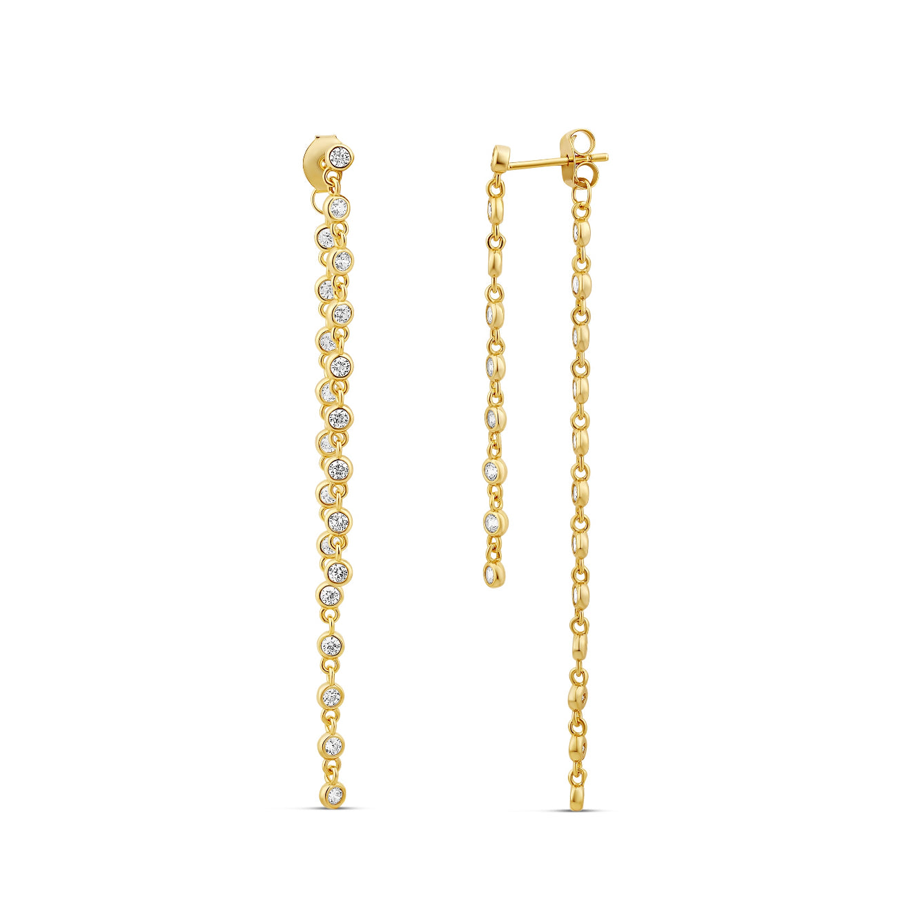 Bezel DBY Falling Earring