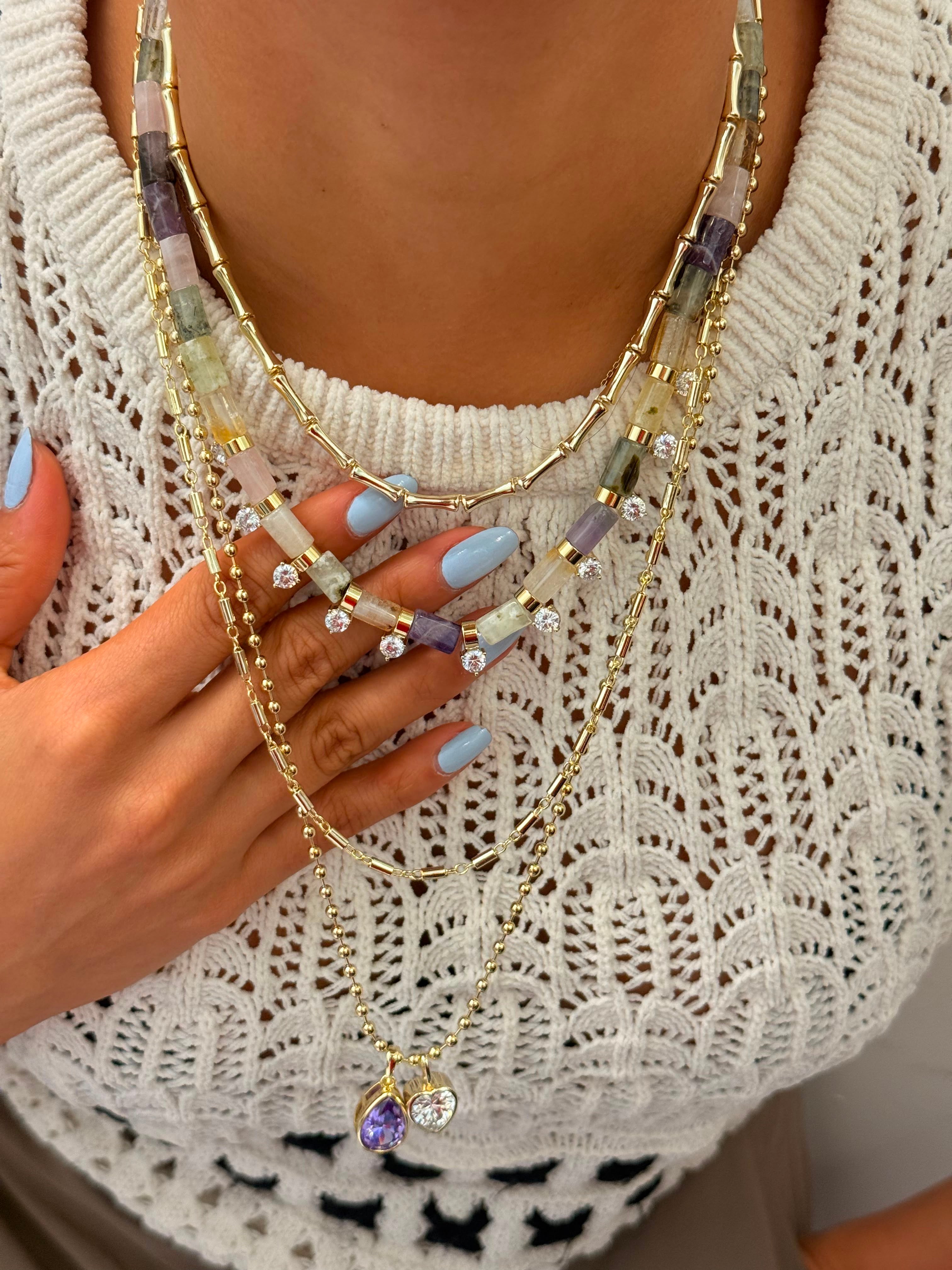 Amethyst Garden Necklace – JTG Jewelry