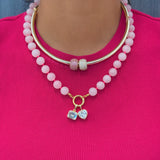 Emerald Ice Cut Charm