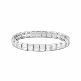 Ice Baguette Stretchy Bracelet