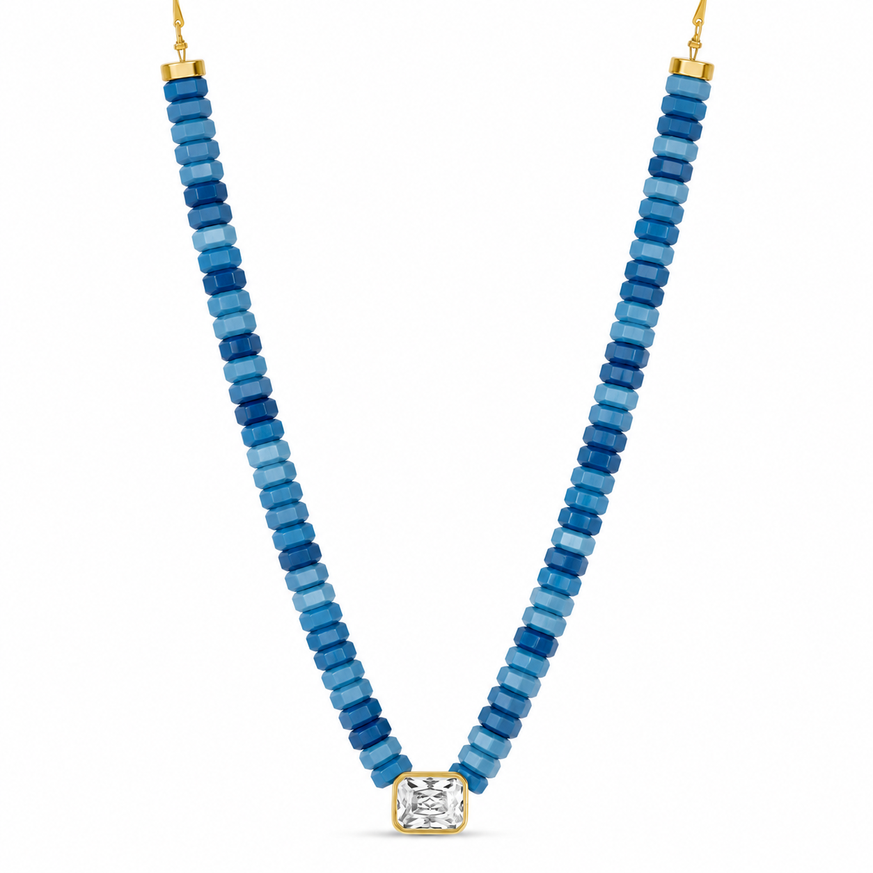 Emerald in Every Tone Necklace