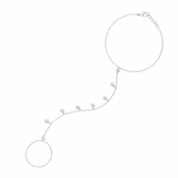 Bezel Fall Hand Chain