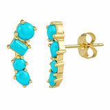 Four Stone Crawler Studs