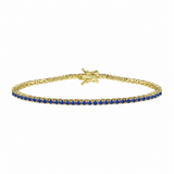Color Thin Tennis Bracelet