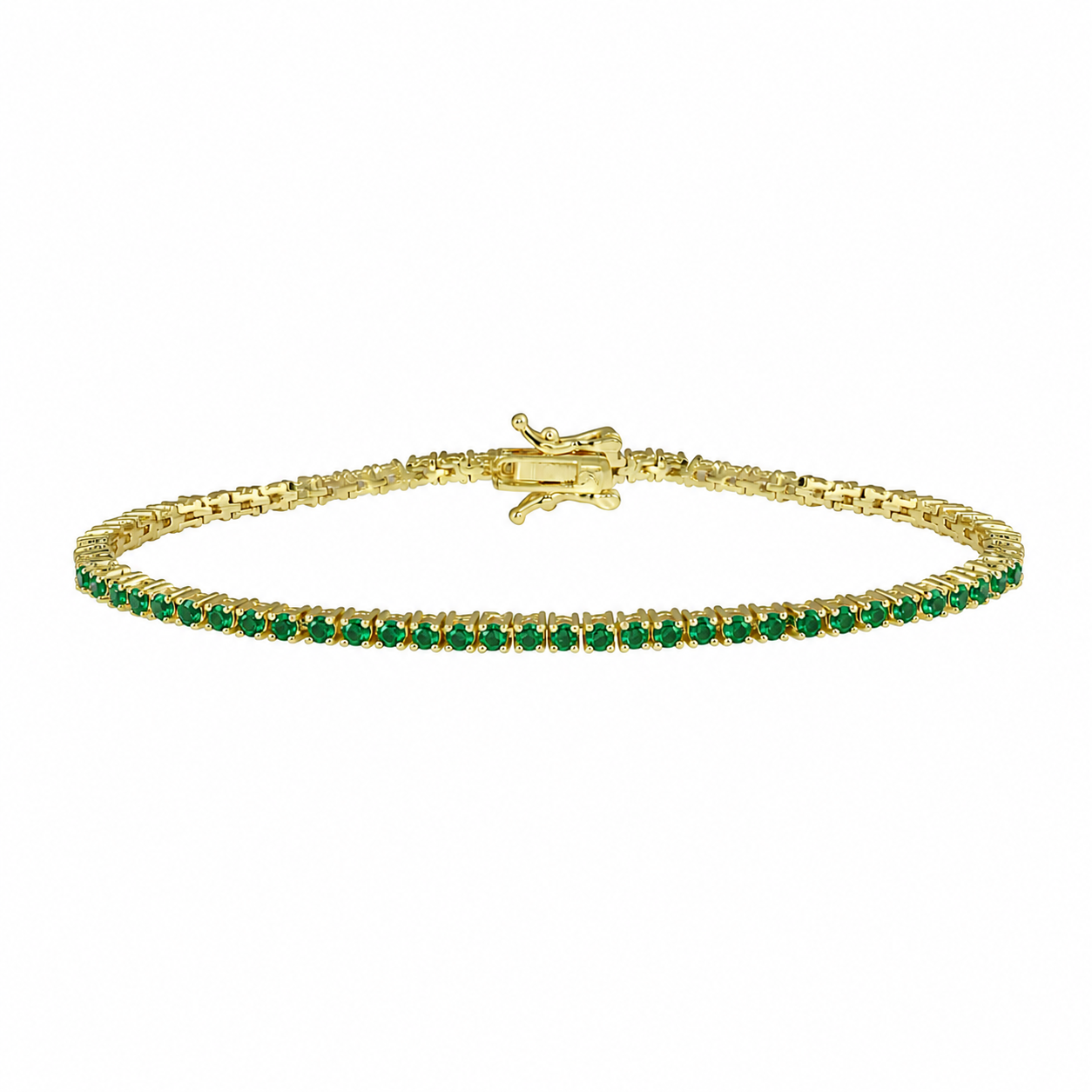 Color Thin Tennis Bracelet