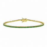 Color Thin Tennis Bracelet