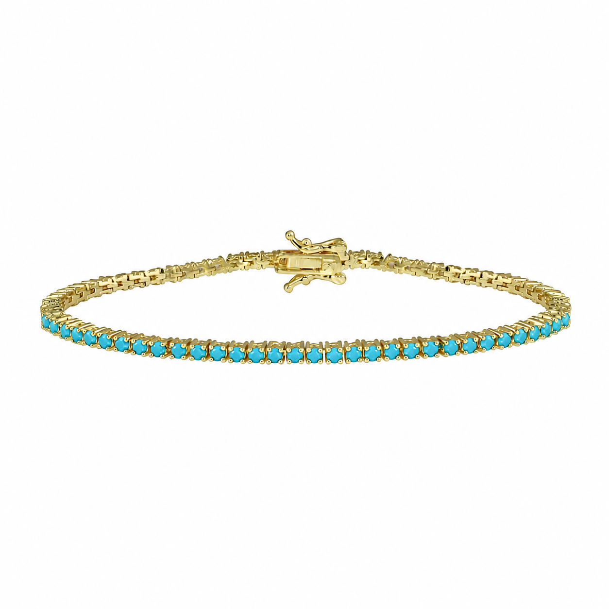 Color Thin Tennis Bracelet