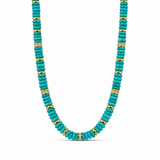 Turquoise Pukka Necklace