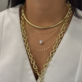 Lumière Solitaire Necklace